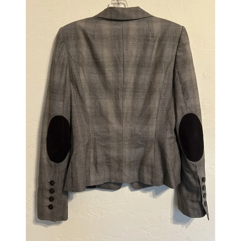 Laurèl Escada Wool Tweed Blazer 8 Preppy Old‎ Money Equestrian Designer Academia